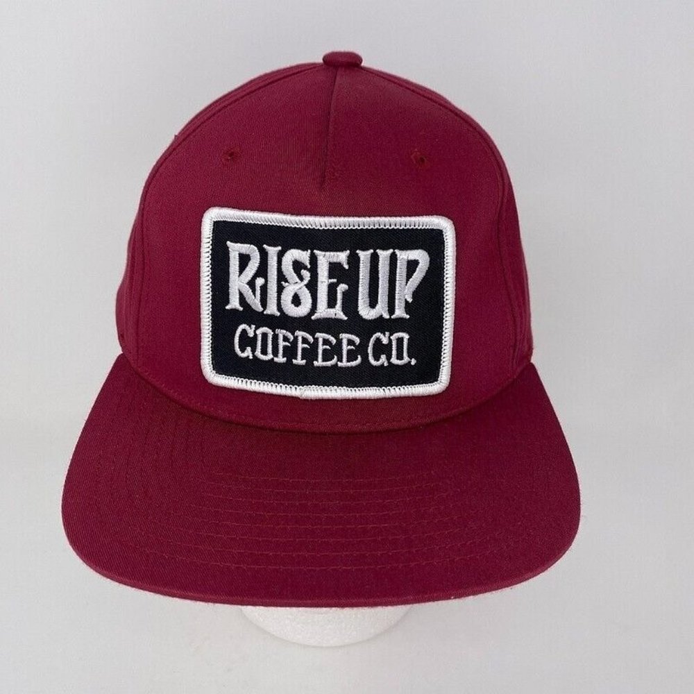 Rise Up Coffee Co Snapback Hat Cap‎